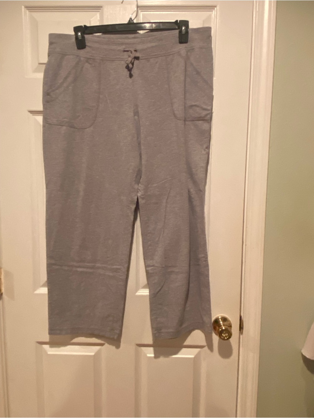 Athletic Works Light Gray Sweatpants with Logo Tag